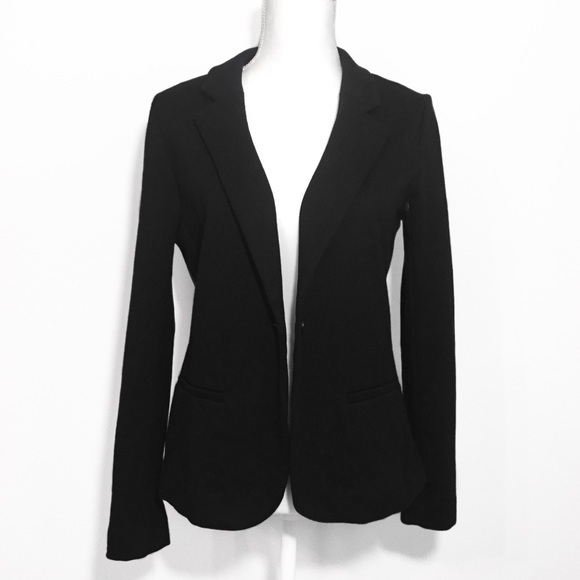a new day Jackets & Blazers - NWOT Black Knit Blazer Long Sleeved A New Day New